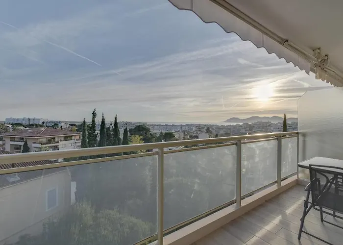 Terrace Sea View Swimming Pool Car Park Cannes Center Live In Cannes